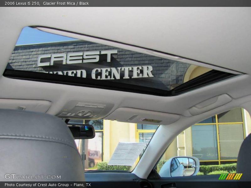 Glacier Frost Mica / Black 2006 Lexus IS 250