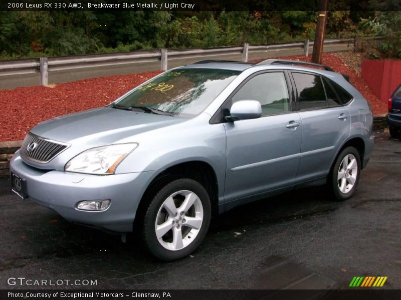 Breakwater Blue Metallic / Light Gray 2006 Lexus RX 330 AWD