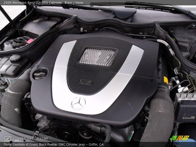 Black / Stone 2006 Mercedes-Benz CLK 350 Cabriolet
