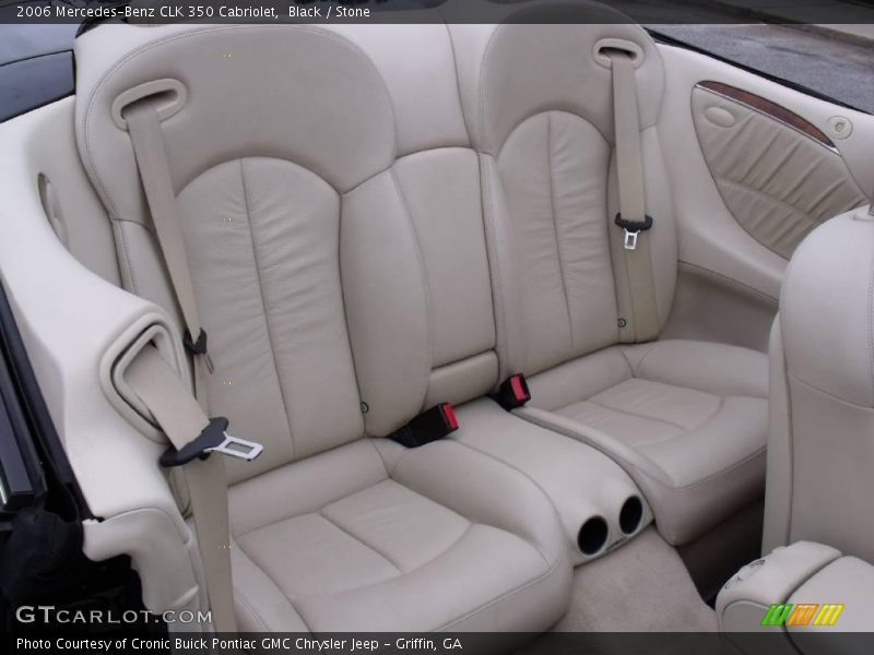 Black / Stone 2006 Mercedes-Benz CLK 350 Cabriolet