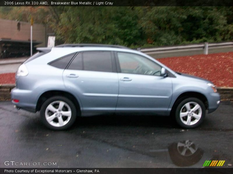 Breakwater Blue Metallic / Light Gray 2006 Lexus RX 330 AWD