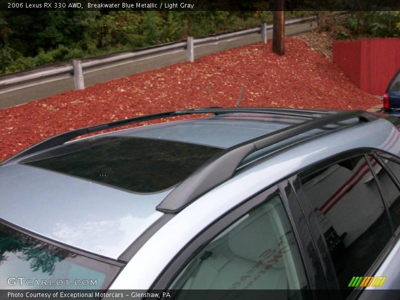 Breakwater Blue Metallic / Light Gray 2006 Lexus RX 330 AWD