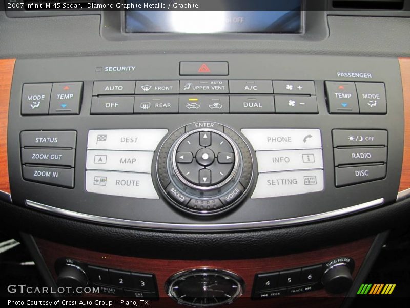 Diamond Graphite Metallic / Graphite 2007 Infiniti M 45 Sedan