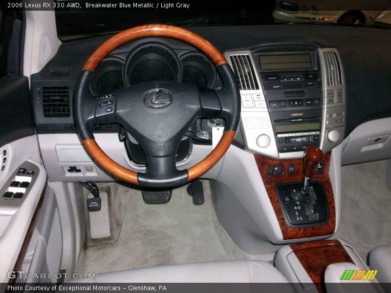 Breakwater Blue Metallic / Light Gray 2006 Lexus RX 330 AWD