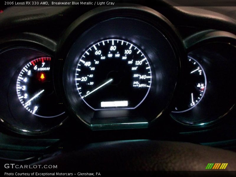 Breakwater Blue Metallic / Light Gray 2006 Lexus RX 330 AWD
