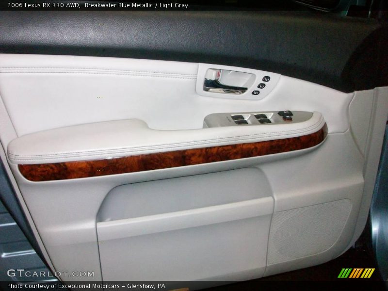 Breakwater Blue Metallic / Light Gray 2006 Lexus RX 330 AWD