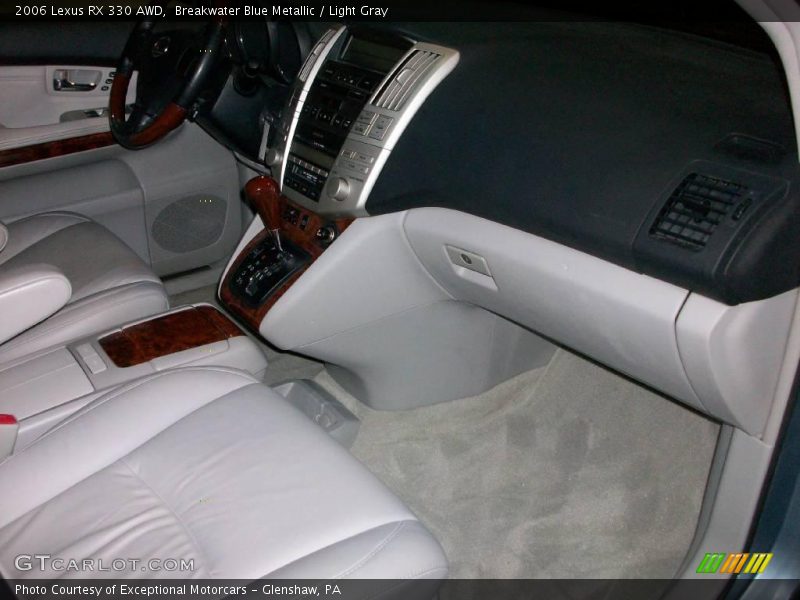 Breakwater Blue Metallic / Light Gray 2006 Lexus RX 330 AWD