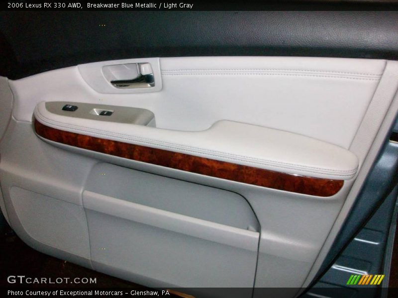 Breakwater Blue Metallic / Light Gray 2006 Lexus RX 330 AWD