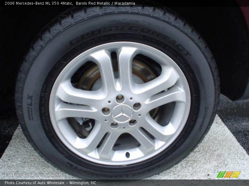 Barolo Red Metallic / Macadamia 2006 Mercedes-Benz ML 350 4Matic