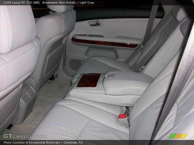 Breakwater Blue Metallic / Light Gray 2006 Lexus RX 330 AWD