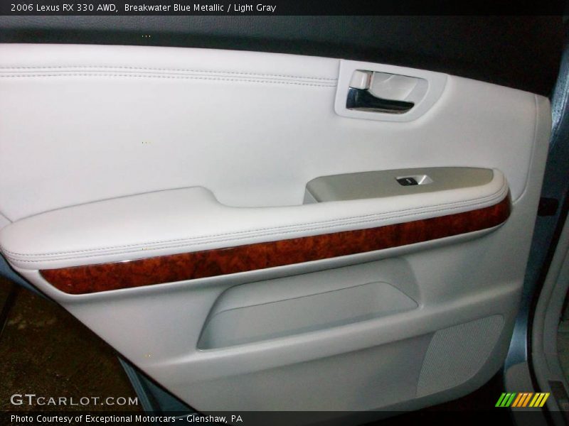 Breakwater Blue Metallic / Light Gray 2006 Lexus RX 330 AWD