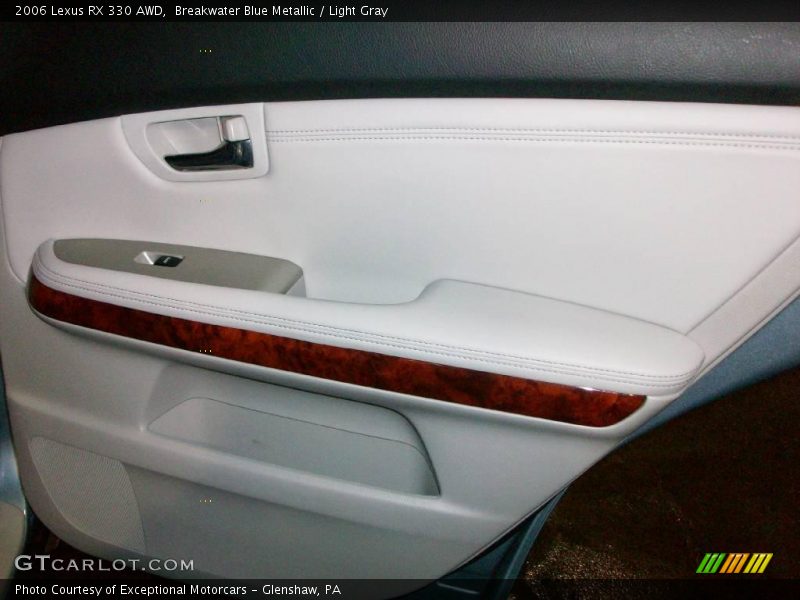 Breakwater Blue Metallic / Light Gray 2006 Lexus RX 330 AWD