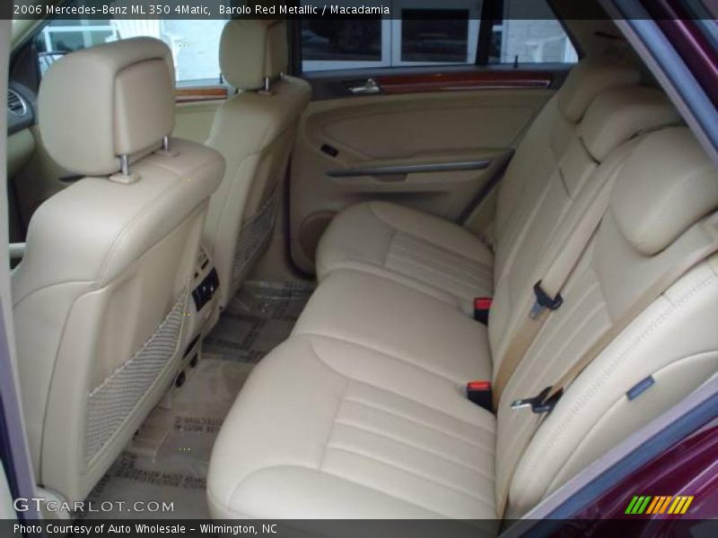 Barolo Red Metallic / Macadamia 2006 Mercedes-Benz ML 350 4Matic