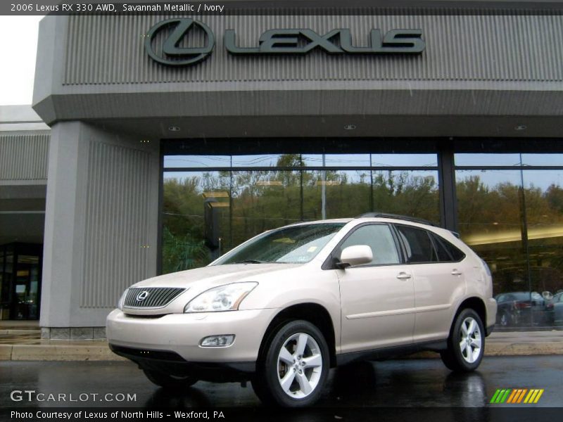 Savannah Metallic / Ivory 2006 Lexus RX 330 AWD