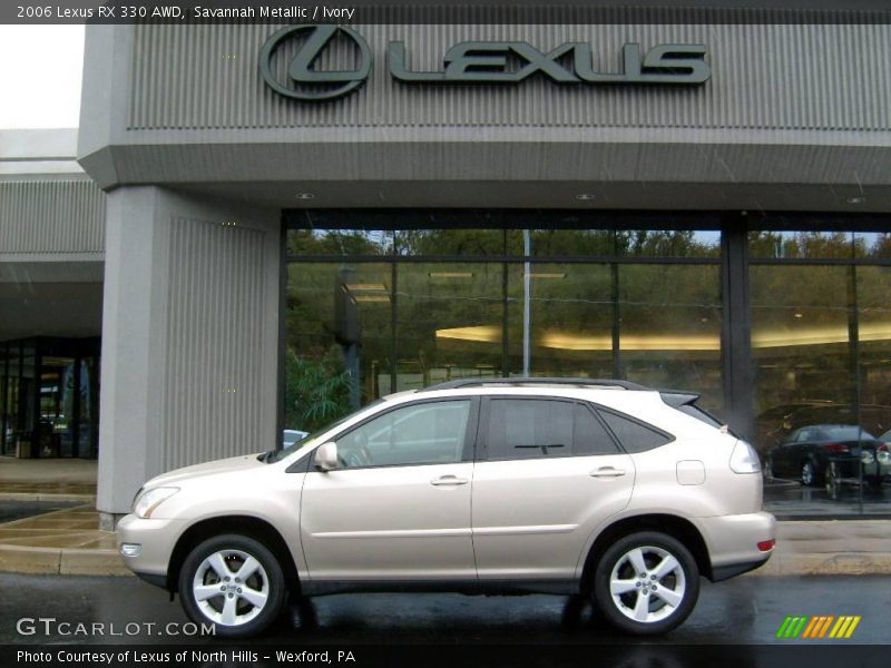 Savannah Metallic / Ivory 2006 Lexus RX 330 AWD