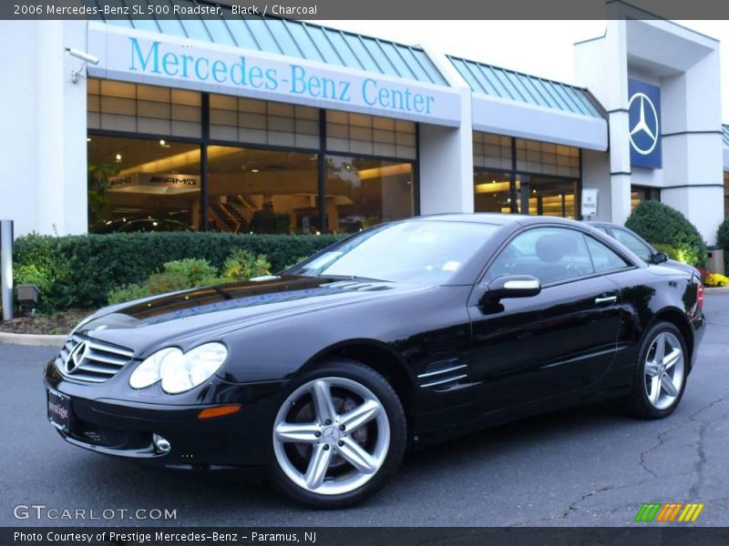 Black / Charcoal 2006 Mercedes-Benz SL 500 Roadster