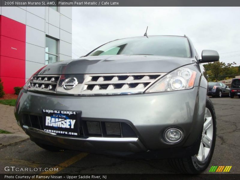 Platinum Pearl Metallic / Cafe Latte 2006 Nissan Murano SL AWD