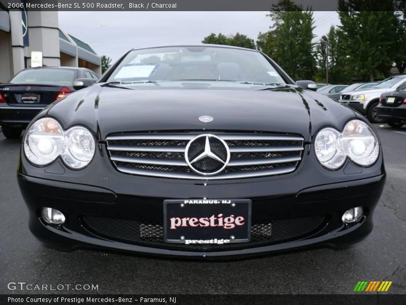 Black / Charcoal 2006 Mercedes-Benz SL 500 Roadster