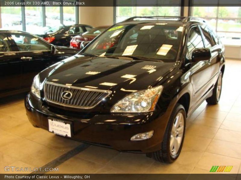 Black Onyx / Black 2006 Lexus RX 330 AWD