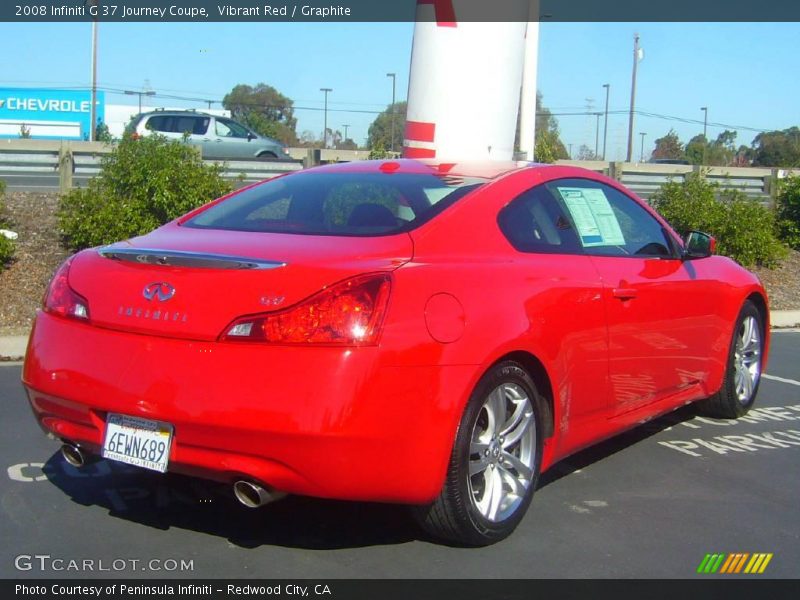  2008 G 37 Journey Coupe Vibrant Red
