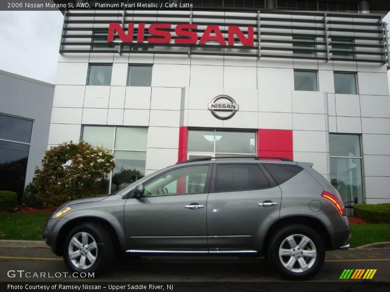 Platinum Pearl Metallic / Cafe Latte 2006 Nissan Murano SL AWD