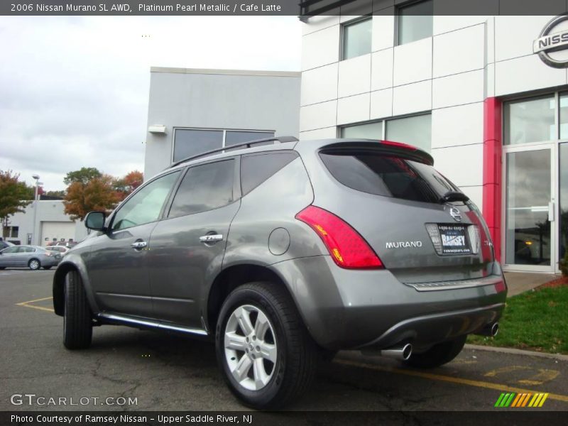 Platinum Pearl Metallic / Cafe Latte 2006 Nissan Murano SL AWD