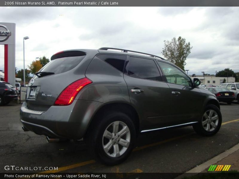 Platinum Pearl Metallic / Cafe Latte 2006 Nissan Murano SL AWD