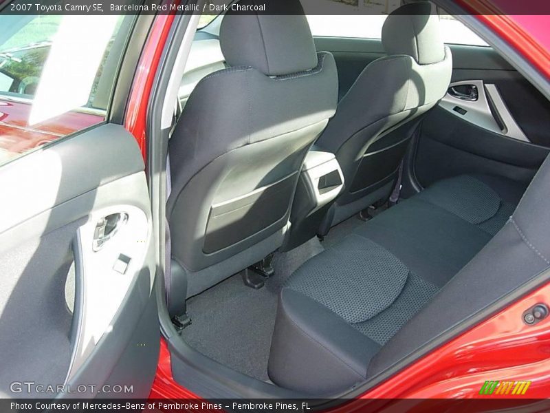 Barcelona Red Metallic / Dark Charcoal 2007 Toyota Camry SE