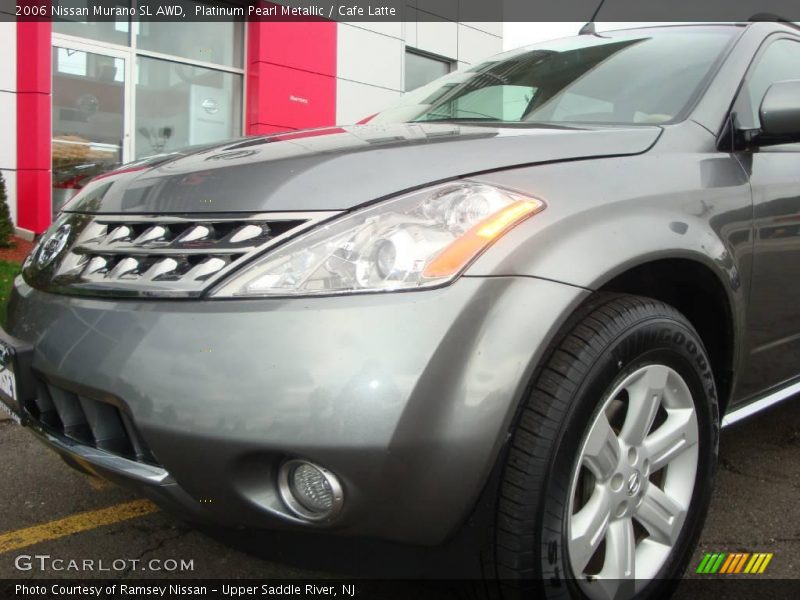 Platinum Pearl Metallic / Cafe Latte 2006 Nissan Murano SL AWD