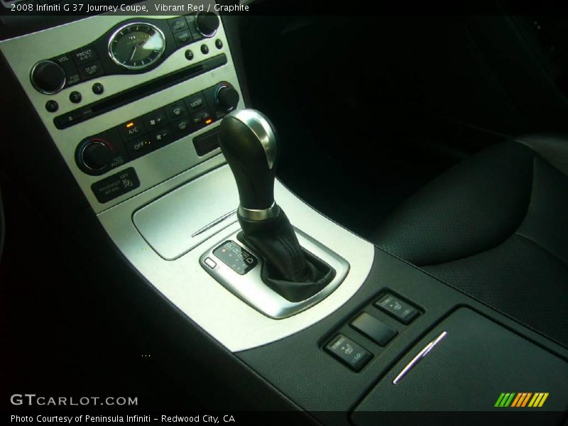  2008 G 37 Journey Coupe 5 Speed ASC Automatic Shifter
