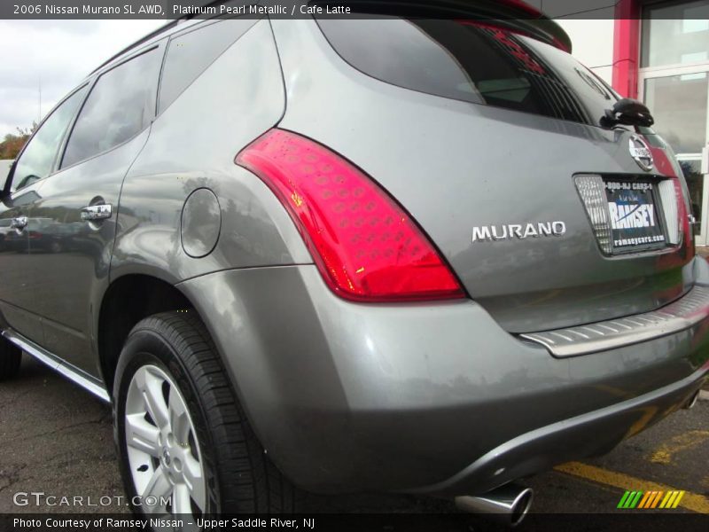 Platinum Pearl Metallic / Cafe Latte 2006 Nissan Murano SL AWD