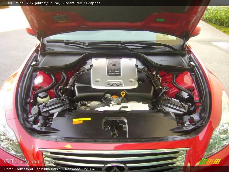  2008 G 37 Journey Coupe Engine - 3.7 Liter DOHC 24-Valve VVT V6