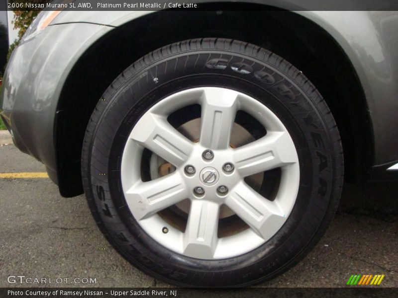 Platinum Pearl Metallic / Cafe Latte 2006 Nissan Murano SL AWD