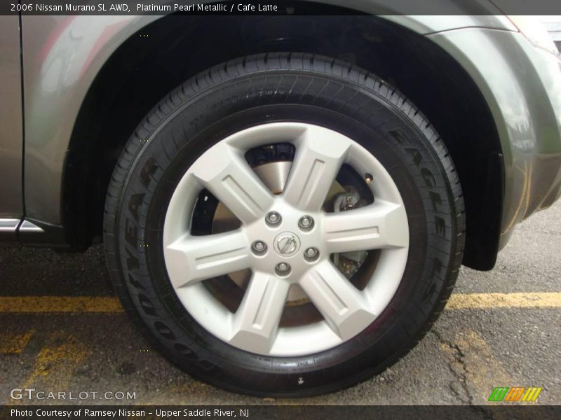 Platinum Pearl Metallic / Cafe Latte 2006 Nissan Murano SL AWD