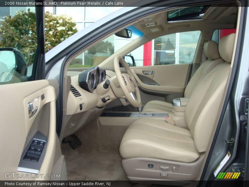 Platinum Pearl Metallic / Cafe Latte 2006 Nissan Murano SL AWD