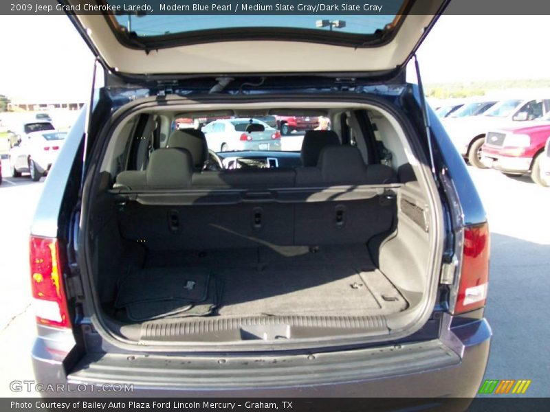 Modern Blue Pearl / Medium Slate Gray/Dark Slate Gray 2009 Jeep Grand Cherokee Laredo