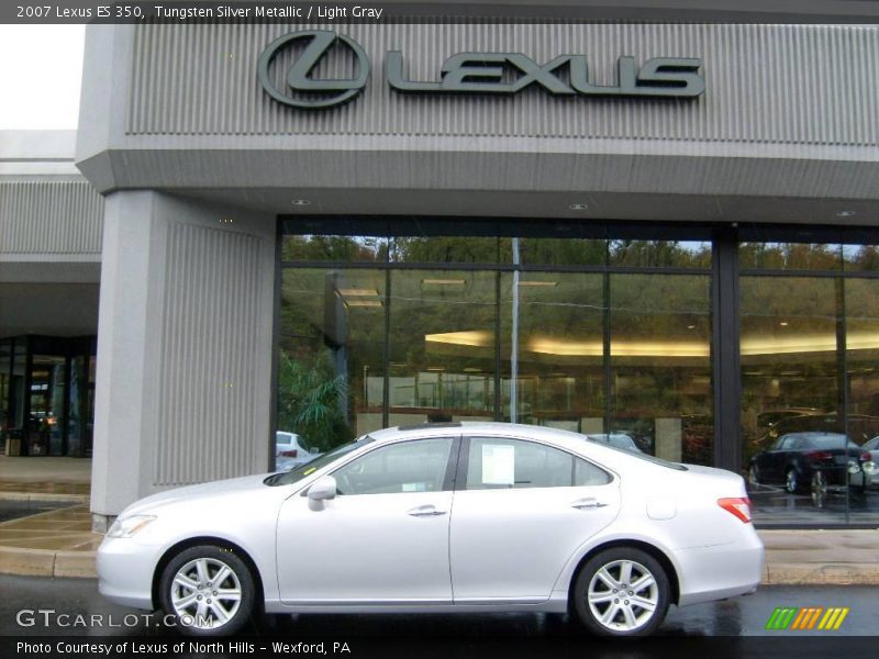 Tungsten Silver Metallic / Light Gray 2007 Lexus ES 350