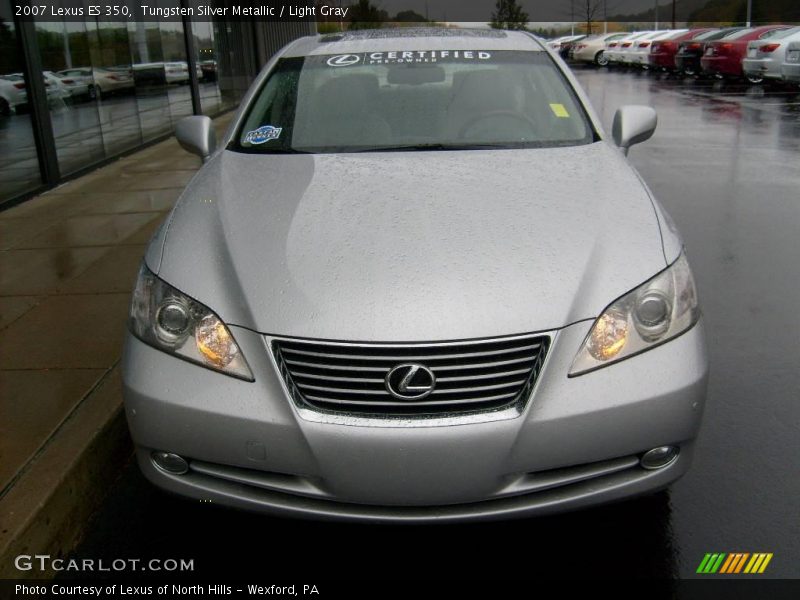 Tungsten Silver Metallic / Light Gray 2007 Lexus ES 350