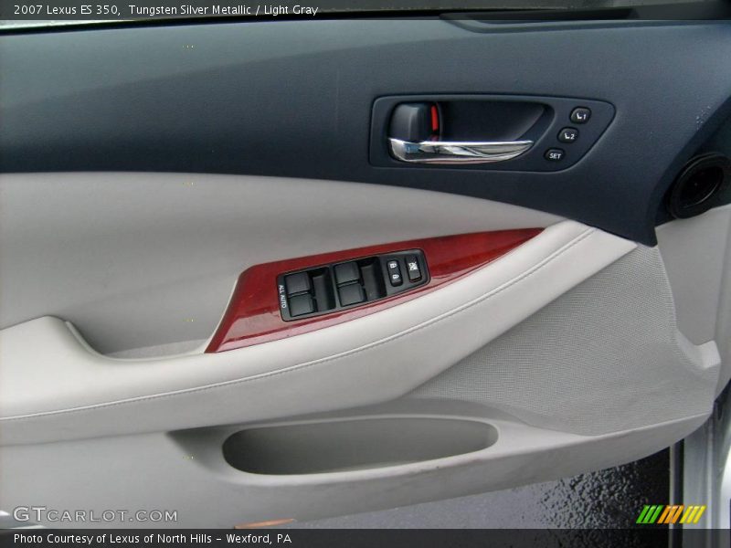 Tungsten Silver Metallic / Light Gray 2007 Lexus ES 350