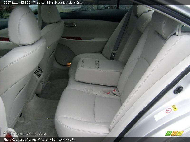 Tungsten Silver Metallic / Light Gray 2007 Lexus ES 350
