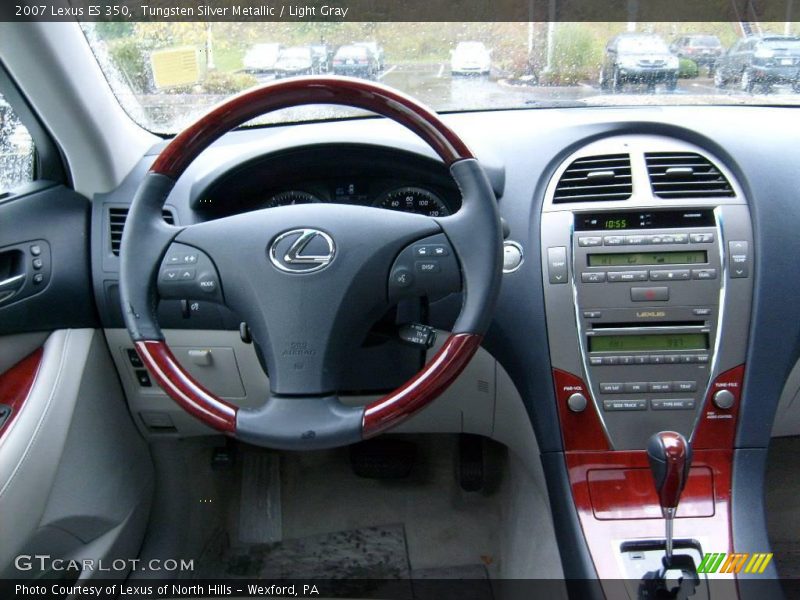 Tungsten Silver Metallic / Light Gray 2007 Lexus ES 350