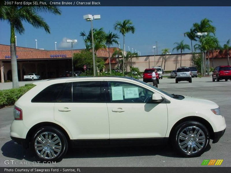 Creme Brulee / Charcoal Black 2007 Ford Edge SEL Plus