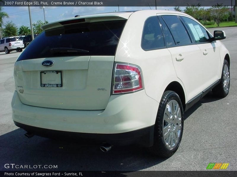 Creme Brulee / Charcoal Black 2007 Ford Edge SEL Plus