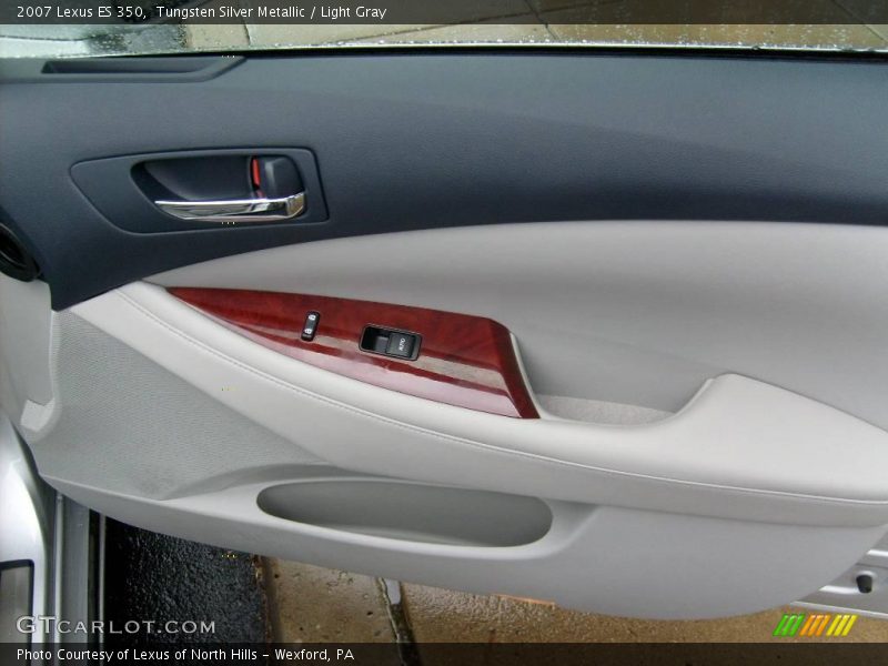 Tungsten Silver Metallic / Light Gray 2007 Lexus ES 350