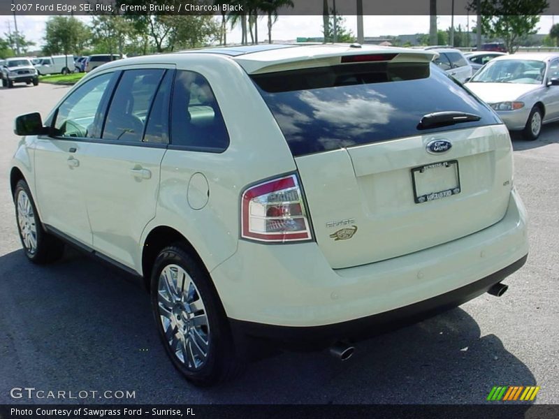 Creme Brulee / Charcoal Black 2007 Ford Edge SEL Plus
