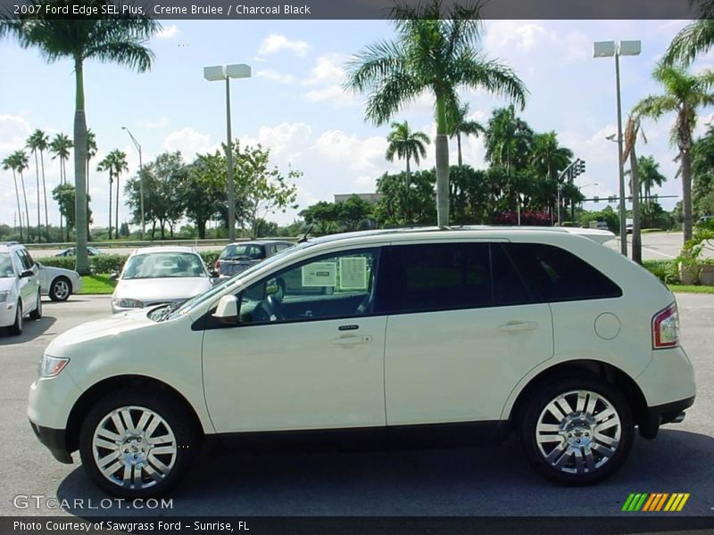 Creme Brulee / Charcoal Black 2007 Ford Edge SEL Plus