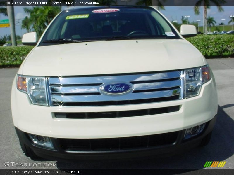 Creme Brulee / Charcoal Black 2007 Ford Edge SEL Plus