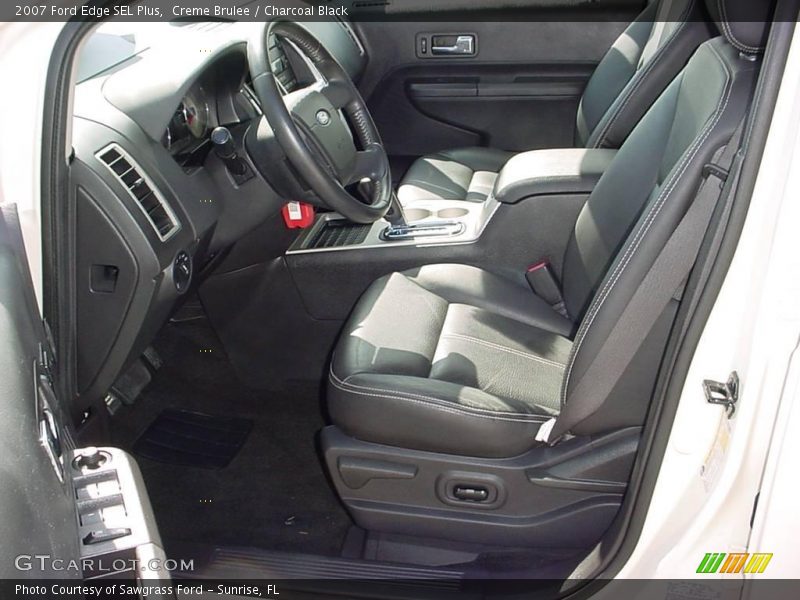 Creme Brulee / Charcoal Black 2007 Ford Edge SEL Plus