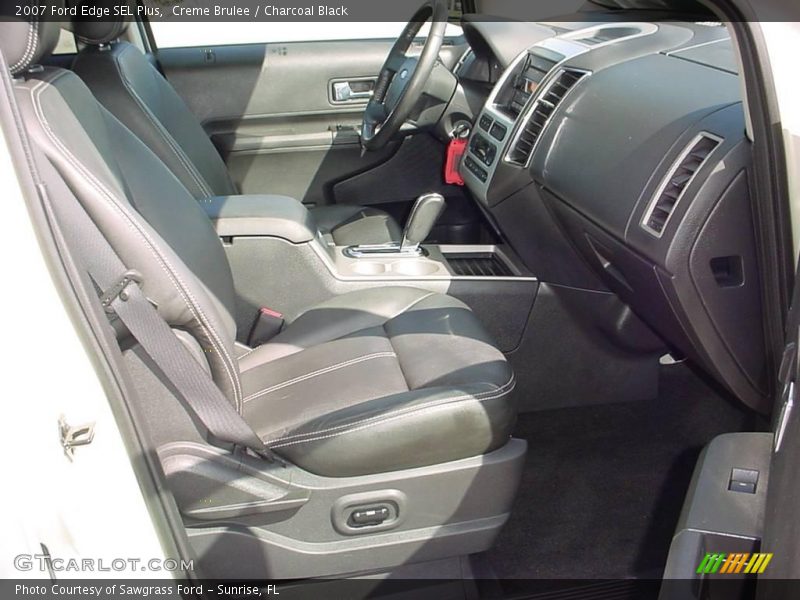 Creme Brulee / Charcoal Black 2007 Ford Edge SEL Plus