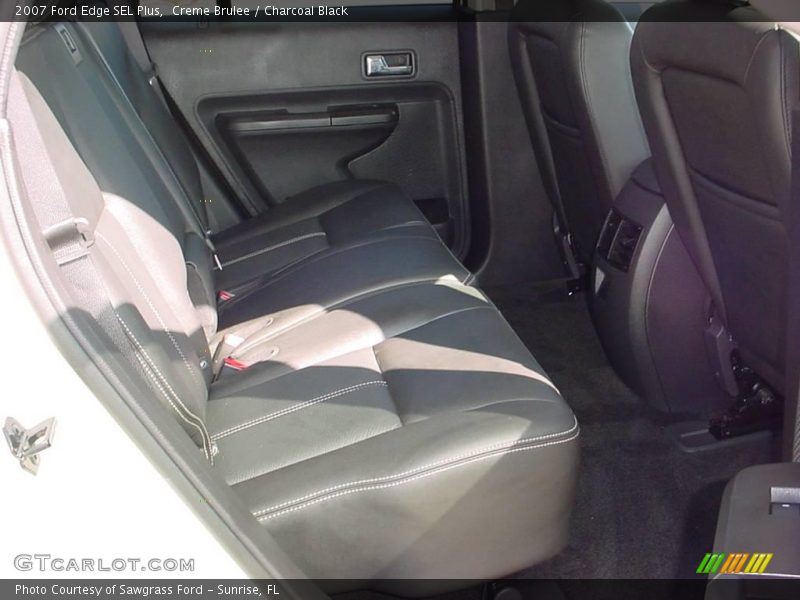 Creme Brulee / Charcoal Black 2007 Ford Edge SEL Plus